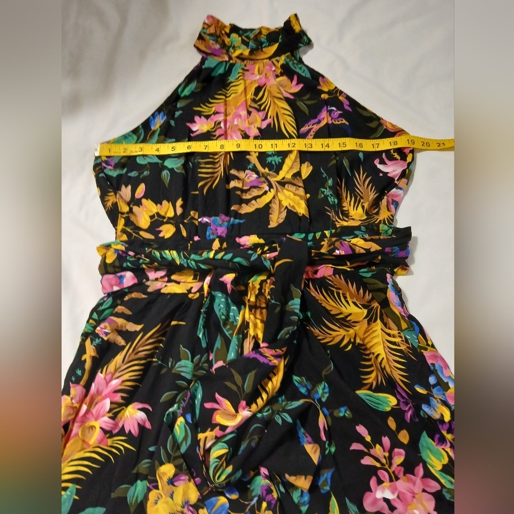 RACHEL Rachel Roy Floral Halter Neck Romper - Picture 15 of 16